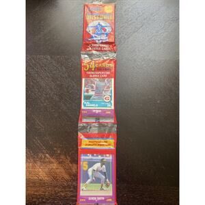 SCORE 1988 MLB Baseball Rack Pack Factory Sealed 54 Cards